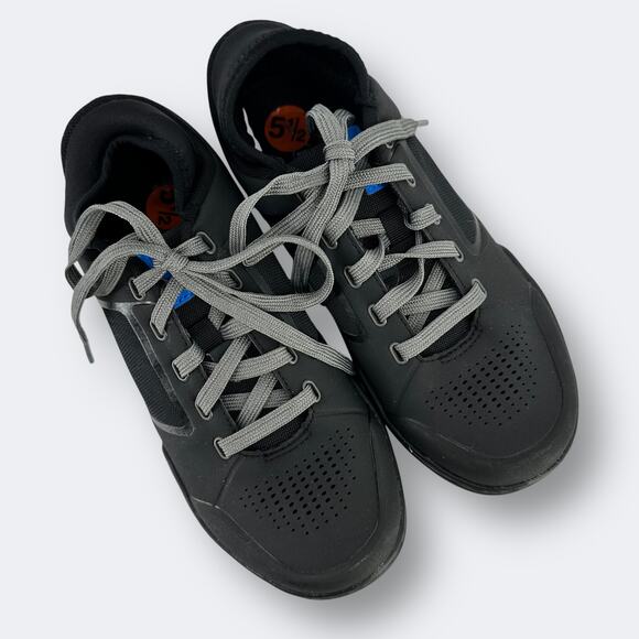 Shimano GR7 Flat Pedal Sneaker Shoes Womens Size 37 5 5.5 Black Gray Lace Up - Picture 4 of 8